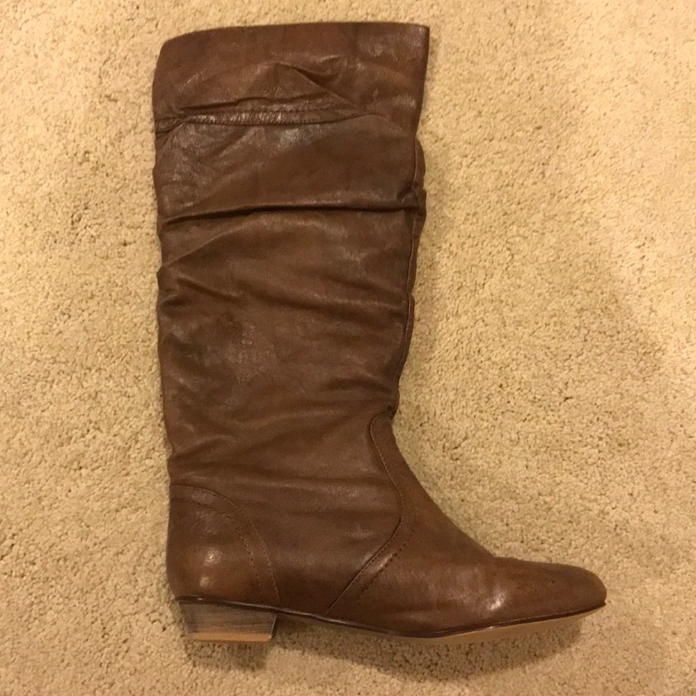 Candence Tan Leather Steve Madden Boot